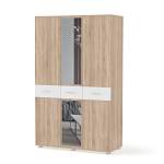 Шкаф 3-створчатый Линда с зеркалом BMS - Фото 1