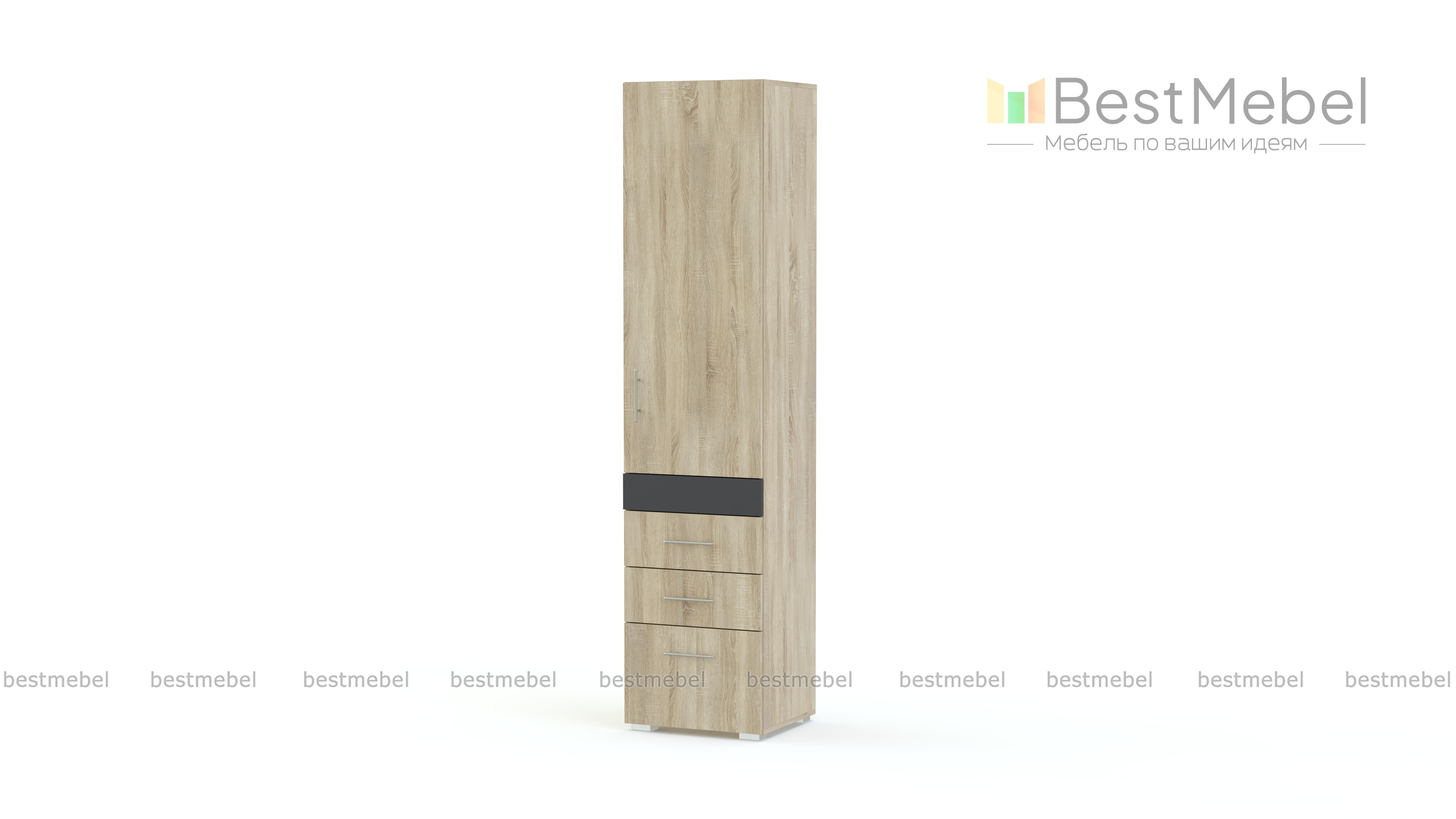 Шкаф-пенал Виола BMS