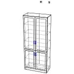Шкаф книжный 2 №3