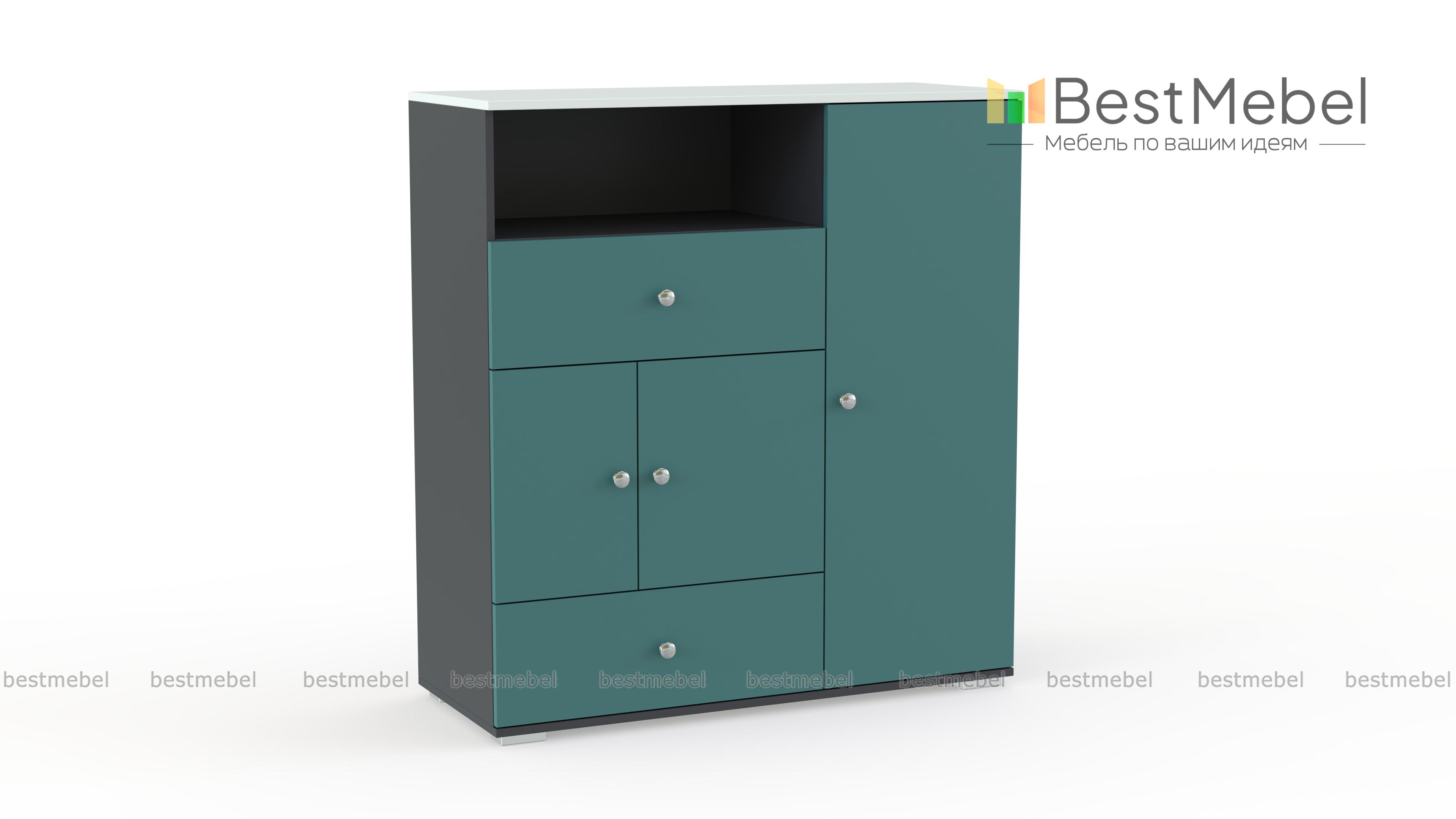 Комод Молодежный Стрит BMS - Фото