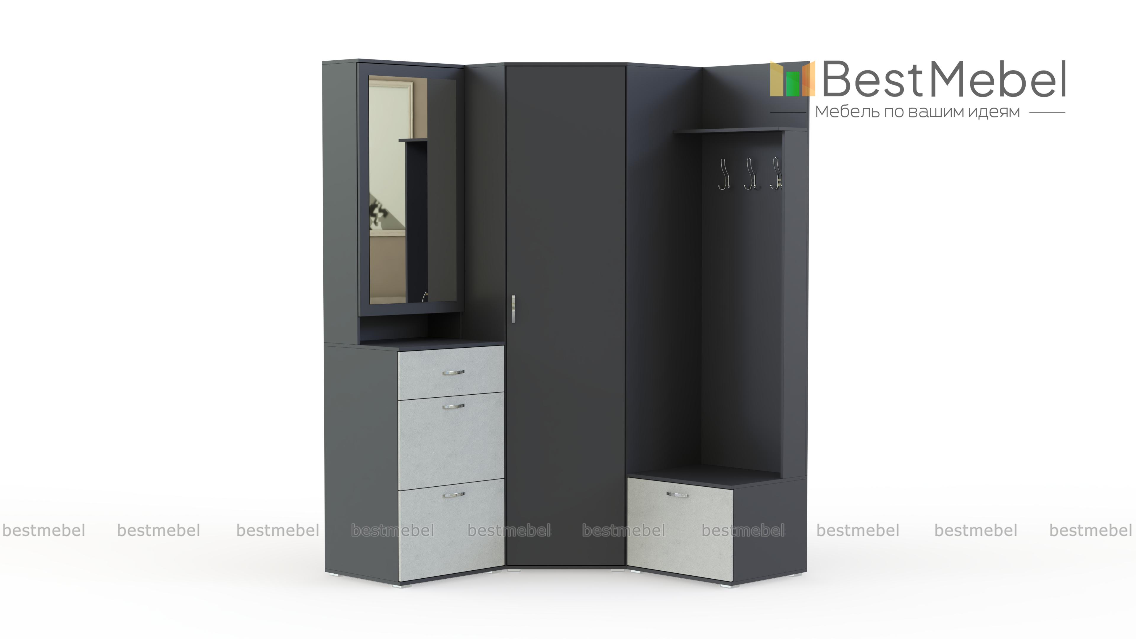 Прихожая Бриз 1 BMS - Фото