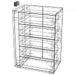 Схема сборки Комод Brw Graphic Kom5SP BMS