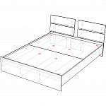 Схема сборки Кровать Клеопатра BMS