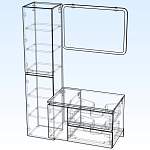 Схема сборки Мебель для ванной Мона 5 BMS