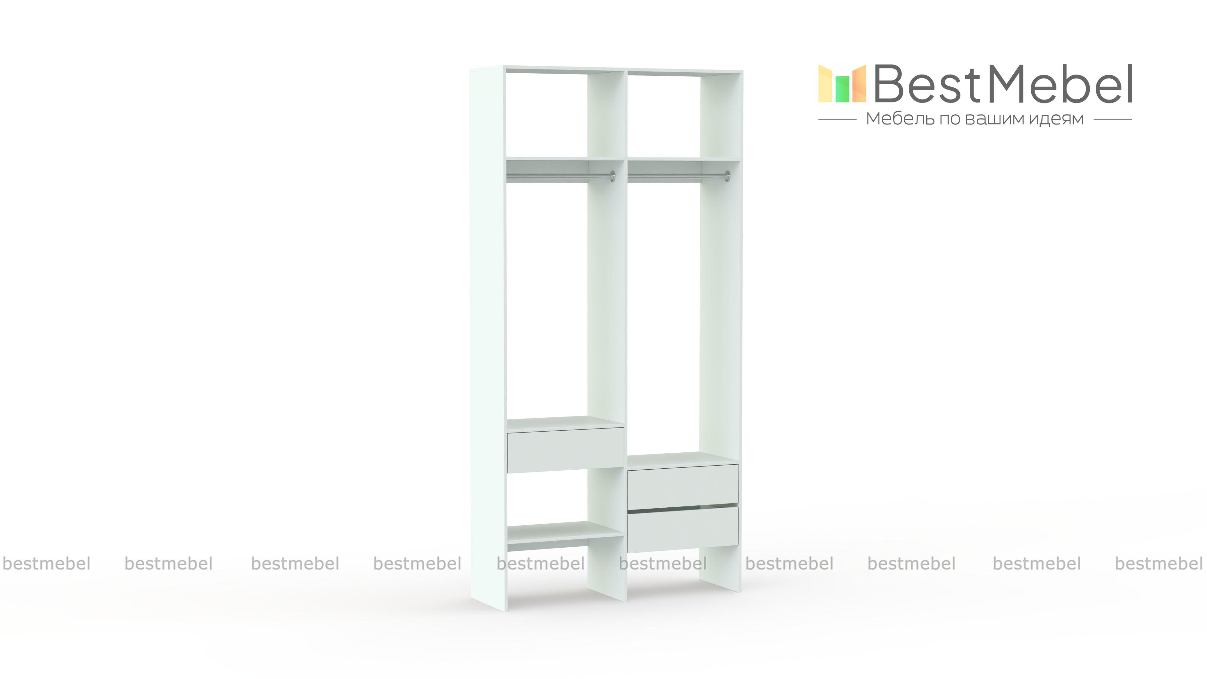 Стеллаж для одежды Мирта 43 BMS - Фото