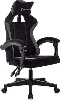 Кресло игровое Knight Wolf черного цвета