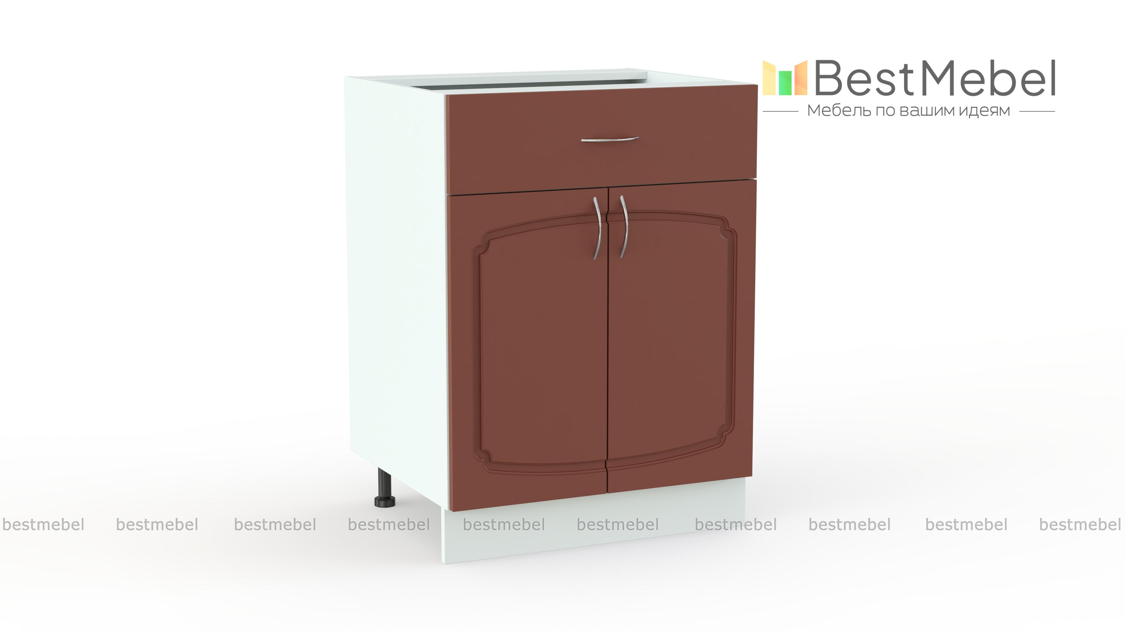 Эмилия шкаф напольный с ящиком BMS - Фото