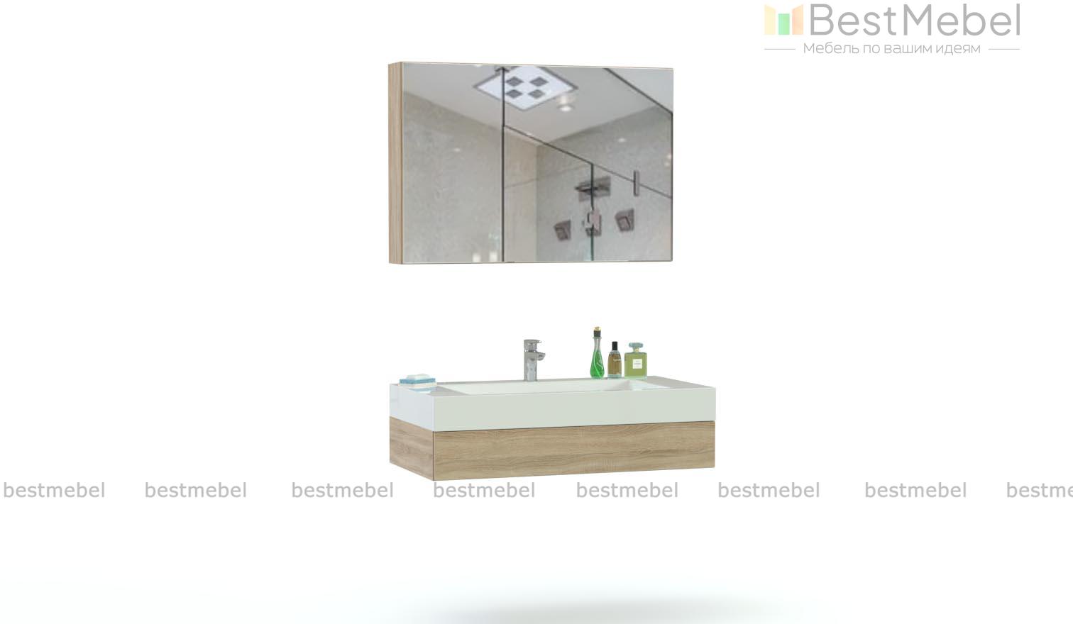Мебель для ванной комнаты Принстон 5 BMS - Фото