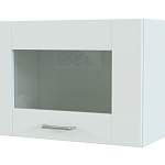 Шкаф верхний горизонтальный остекленный Лофт BMS - Фото 7