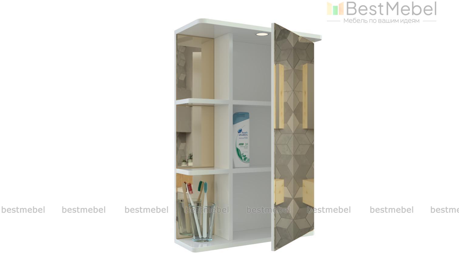 Зеркало в ванную комнату Ньют 7 BMS - Фото