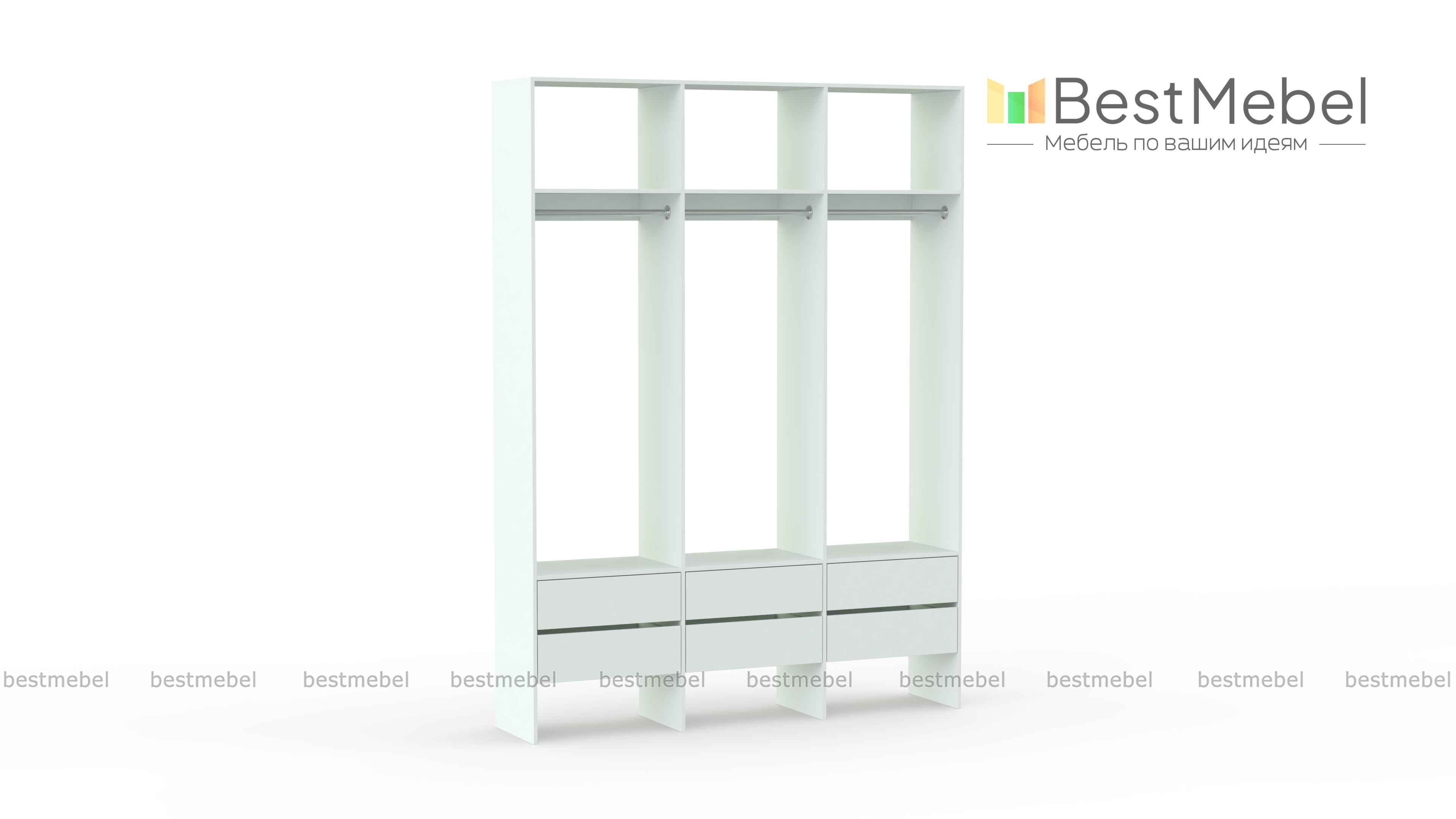 Стеллаж для одежды Мирта 55 BMS - Фото