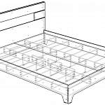 Схема сборки Кровать Верона МН-024-01 BMS