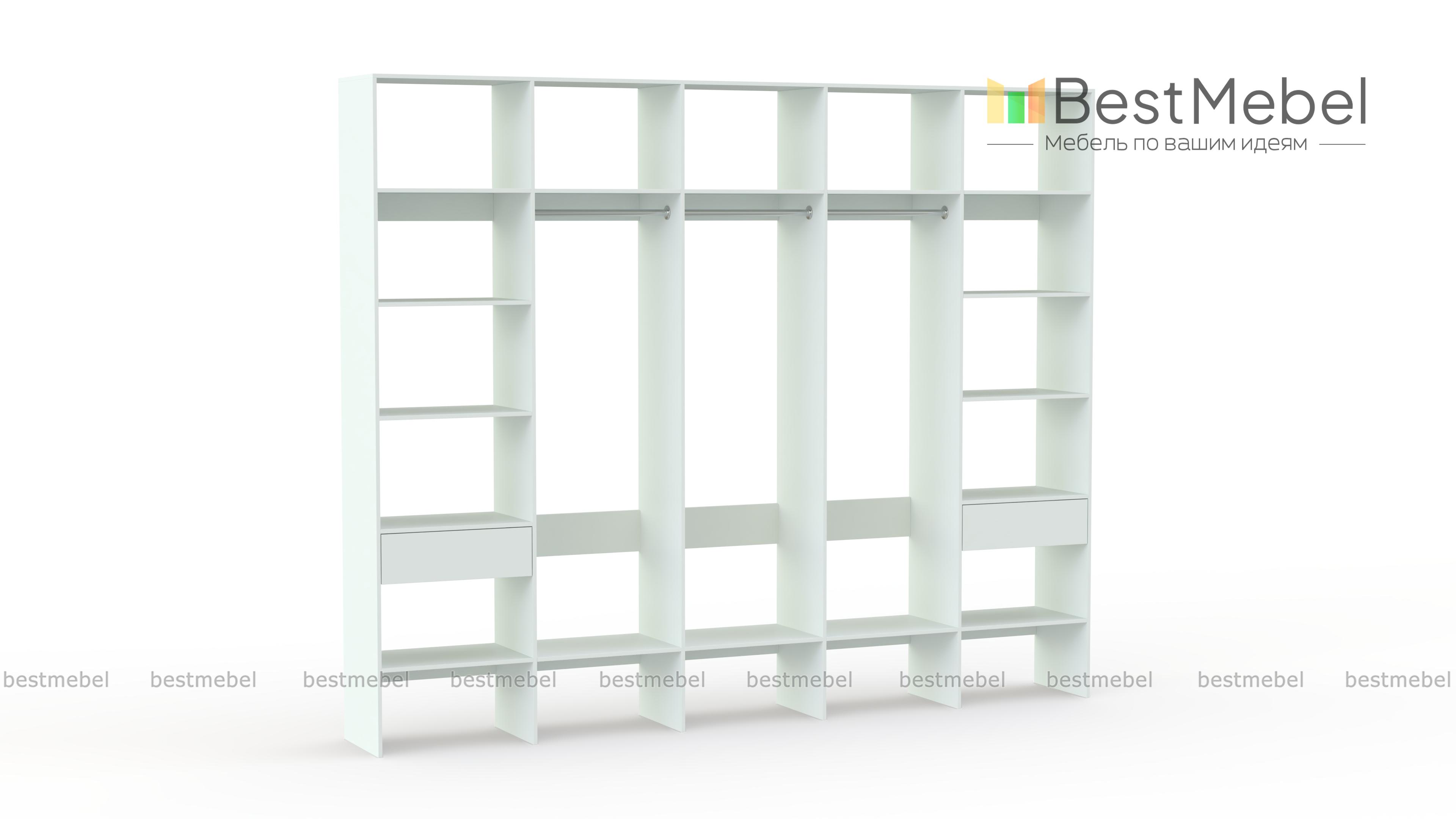 Стеллаж для одежды Мирта 69 BMS - Фото