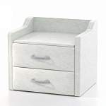 Мягкая прикроватная тумбочка Татами 2 BMS - Фото 1