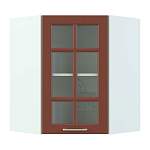 Шкаф верхний угловой остекленный Европа BMS - Фото 4