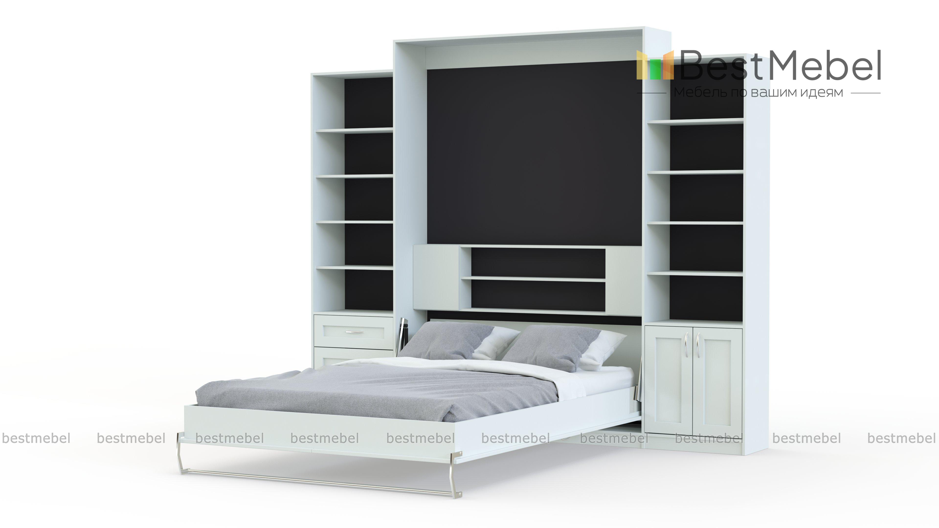 Шкаф-кровать трансформер Мечта BMS - Фото