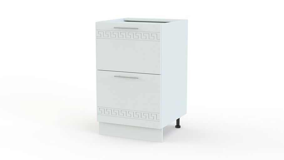 Тумба напольная 2 ящика Греция BMS - Фото