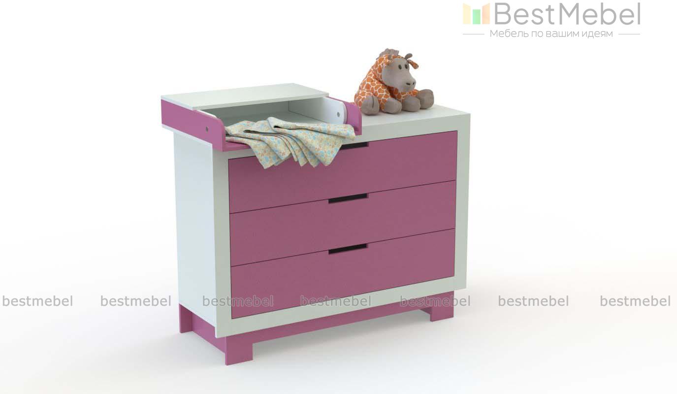 Пеленальный комод Ирис 10 BMS - Фото