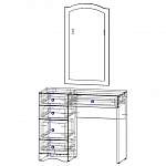 Схема сборки Туалетный столик Поль BMS