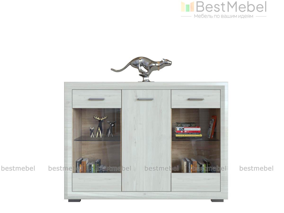 Тумба-витрина Мальта B-13 BMS - Фото