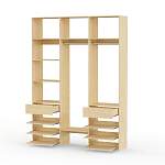 Стеллаж для одежды Мирта 89 BMS - Фото 12