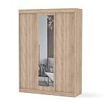 Шкаф-купе СРД-3х дверный с зеркалом BMS - Фото 6