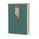 Распашной шкаф Мирма 4 BMS - Фото 6