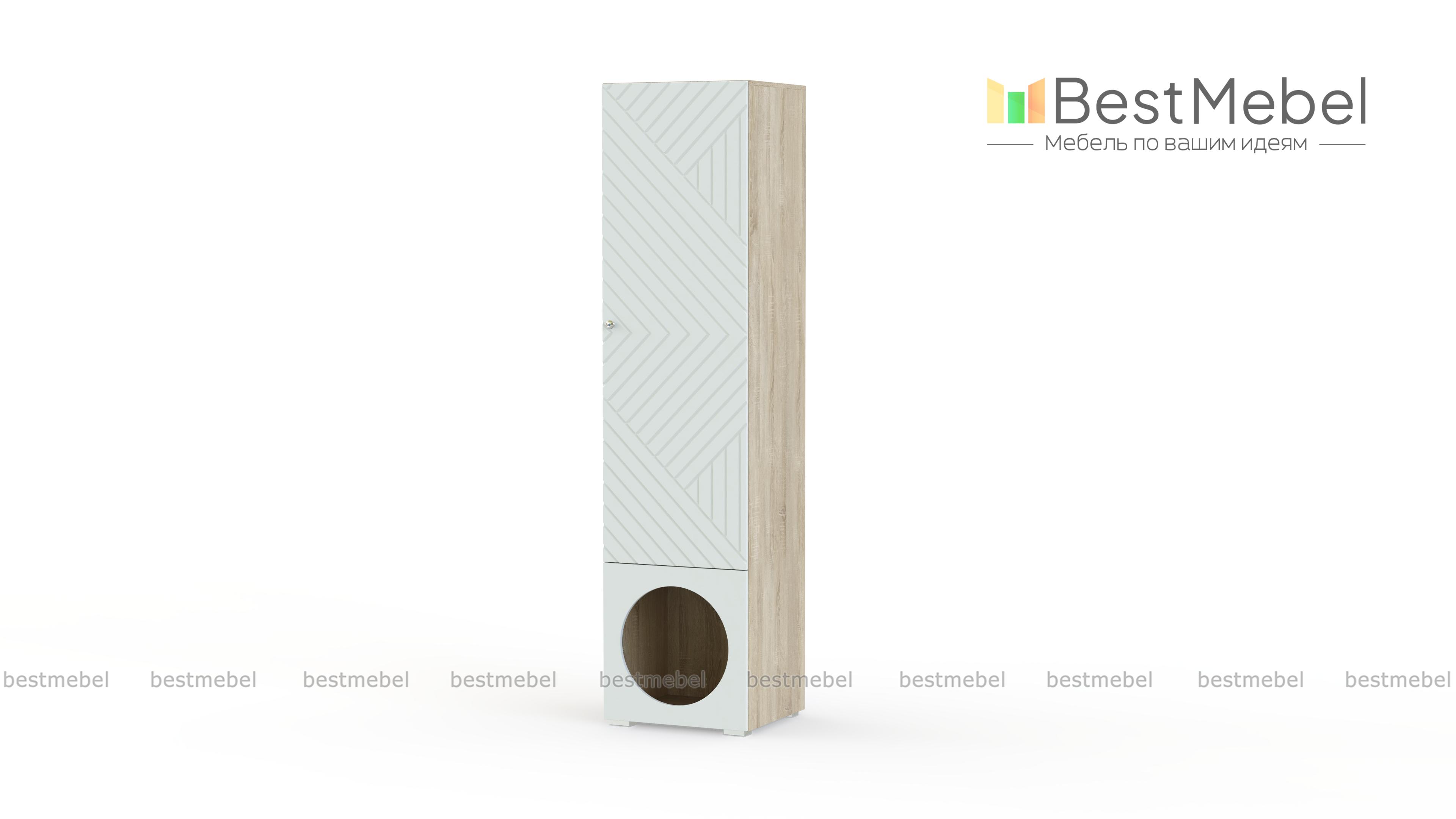 Шкаф-пенал Авелин 4 BMS - Фото