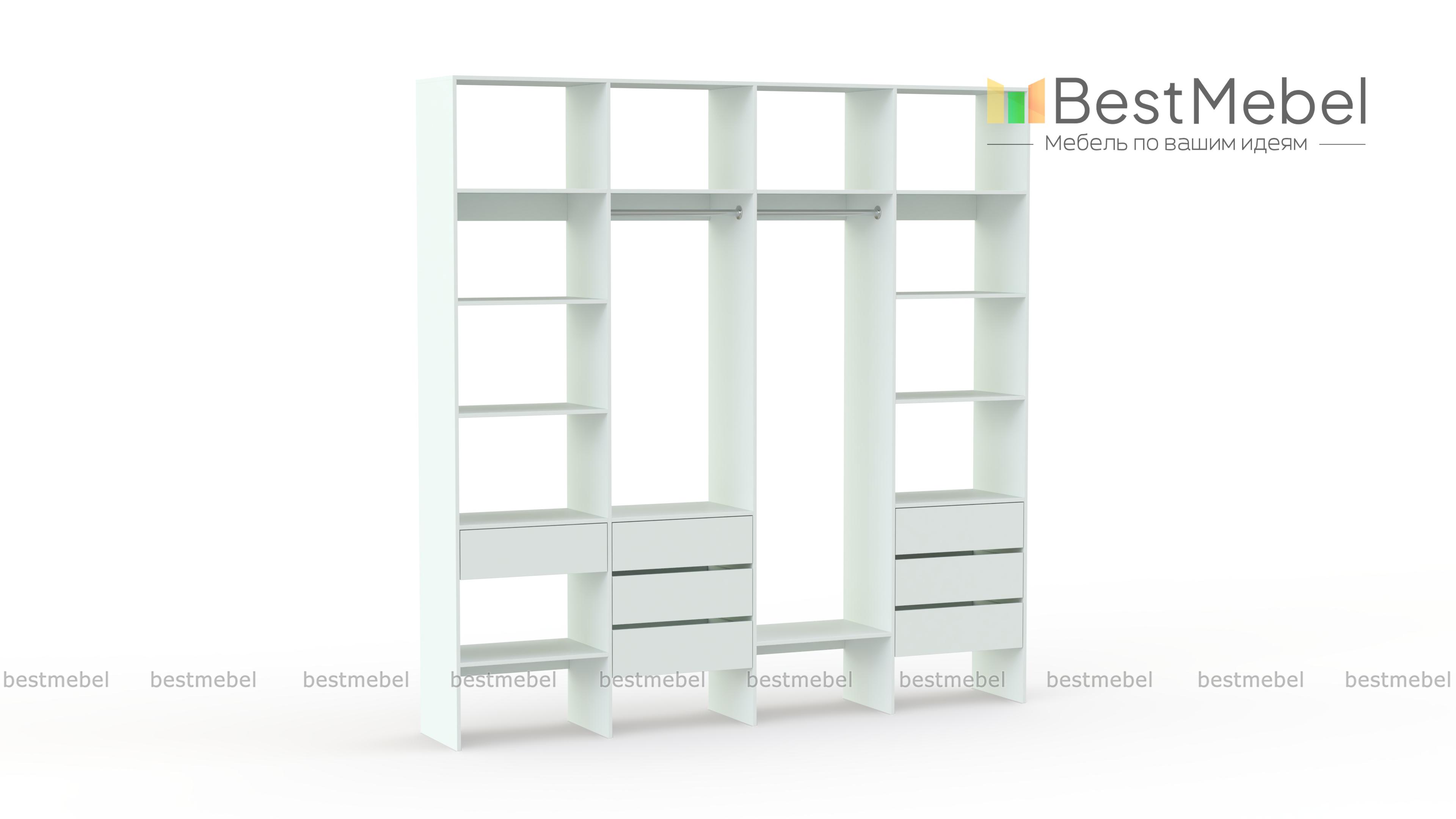 Стеллаж для одежды Мирта 67 BMS - Фото