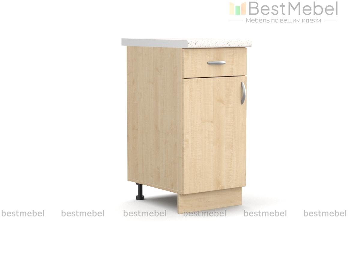 Стол кухонный рабочий с выдвижным ящиком Соло BMS - Фото